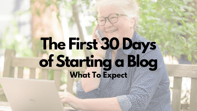 Starting A Blog - What To Expect