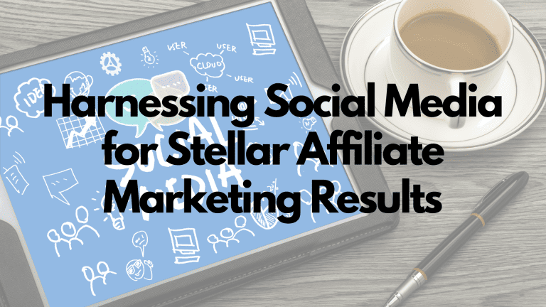 Affiliate Marketing Results Using Social Media