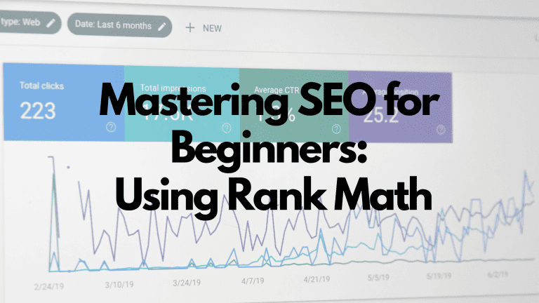 mastering seo using rank math SEO