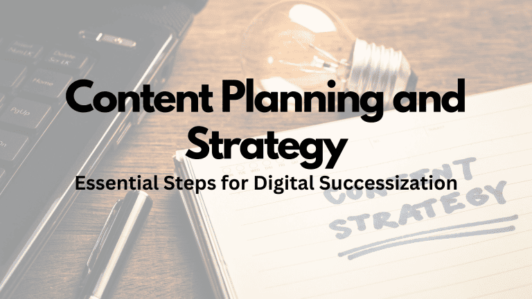 content strategy and planning